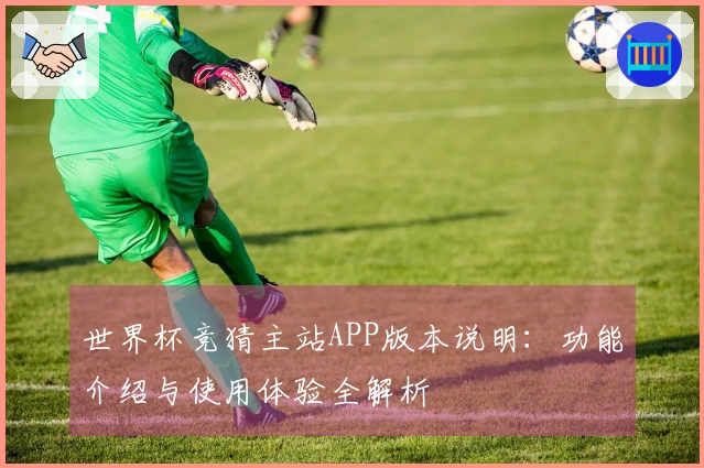 世界杯竞猜主站APP版本说明：功能介绍与使用体验全解析